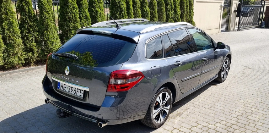 Renault Laguna cena 23900 przebieg: 263576, rok produkcji 2012 z Warszawa małe 92